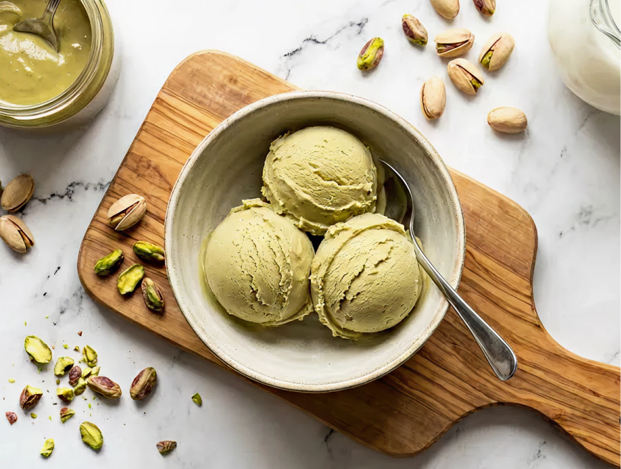 Crème glacée à la pistache