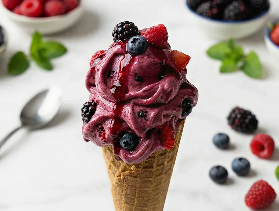 Bær-gelato
