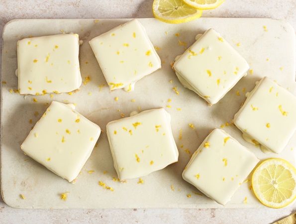 Lemon and Coconut Squares