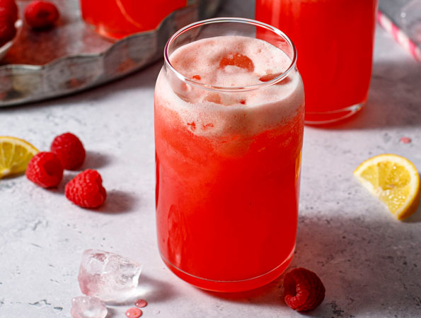 Hindbærlimonade