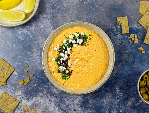 Tyrokafteri (Greek Spicy Feta Dip)