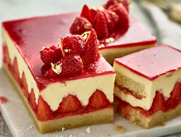 Fraisier Cake