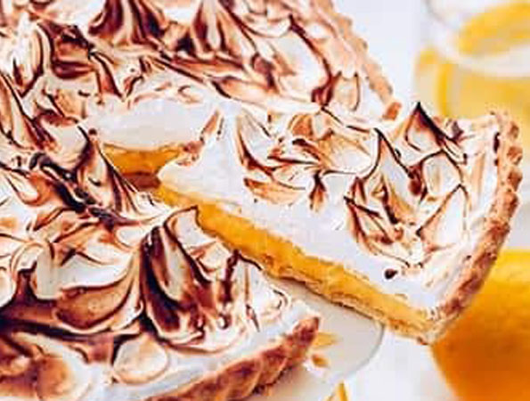 Tarta Cytrynowa Z Bezą Włoską