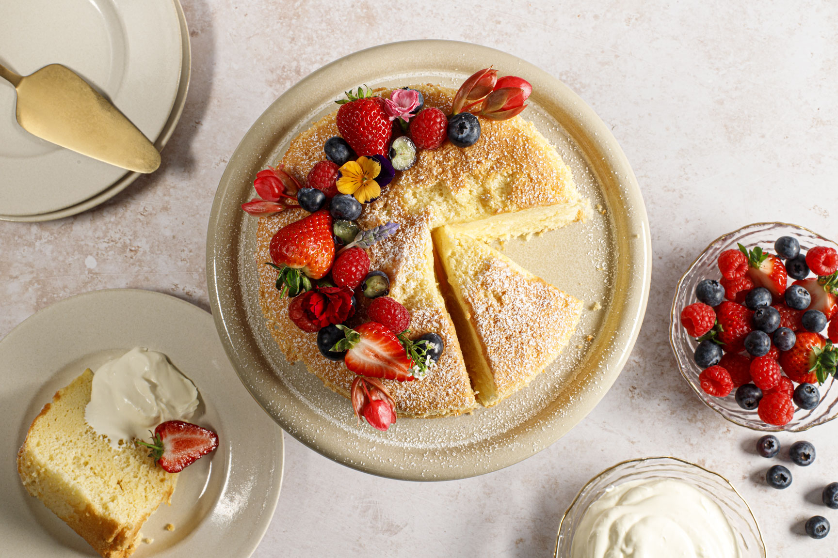 Vanilla Chiffon Sponge