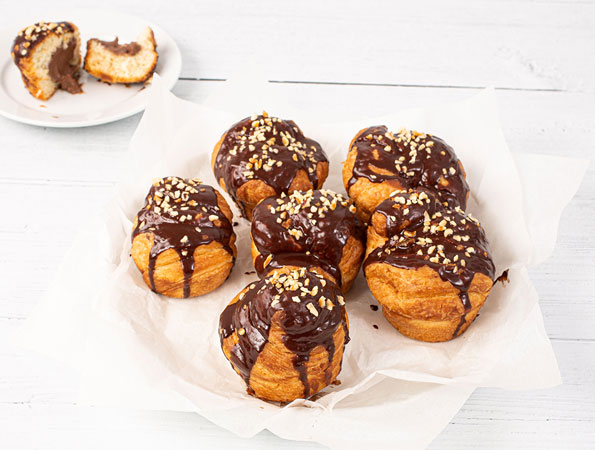 Ultimate Chocolate Cruffins