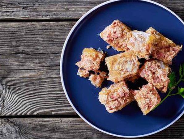 Terrine de poulet au citron