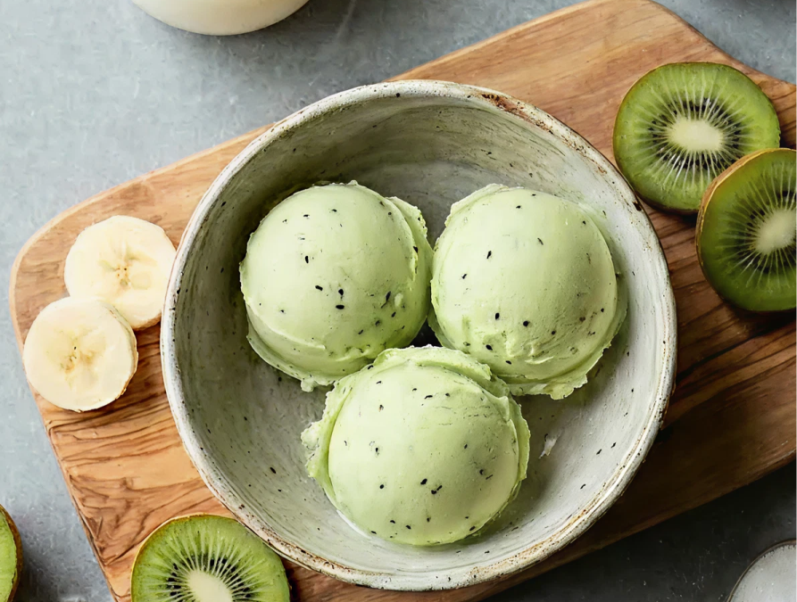 Kivi–banana sladoled