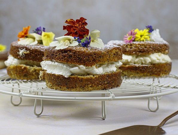 Poppy Seed Honey Cakes