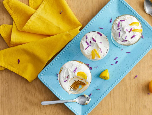 Quick Earl Grey Vegan Cheesecake Pots