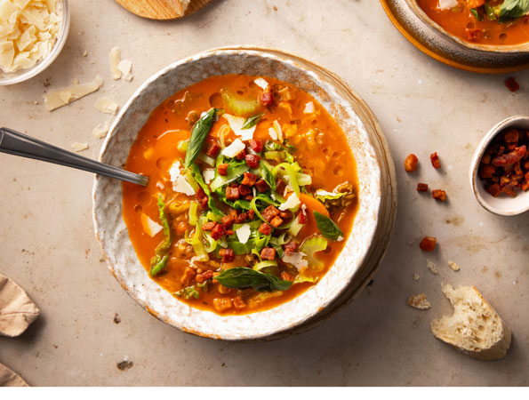 Minestrone (all in one) soup
