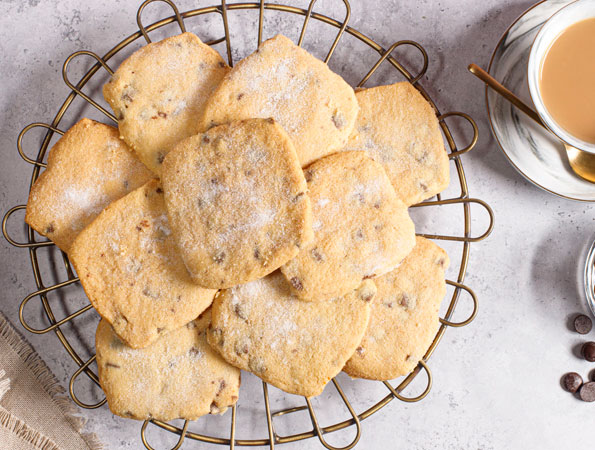 Chocolate Chunk Shortbread