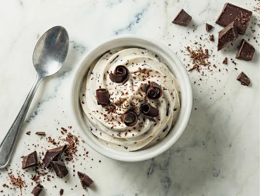 Iogurte Gelado de Stracciatella