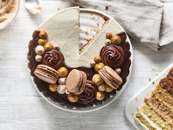 Chocolate Ombre Cake