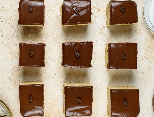 Espresso Martini Cheesecake Squares