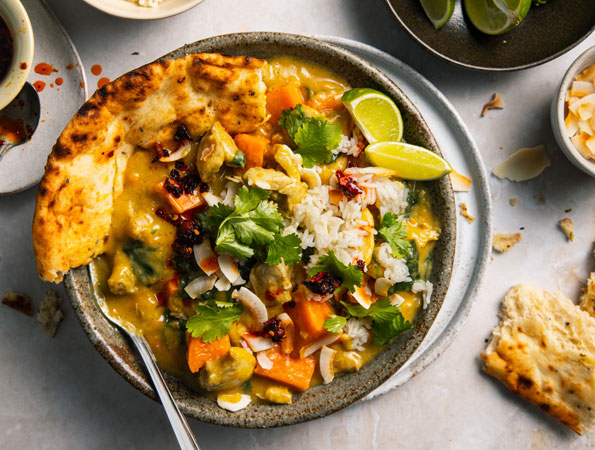 Chicken, Sweet Potato and Coconut Curry