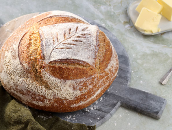 Einfaches Weißbrot