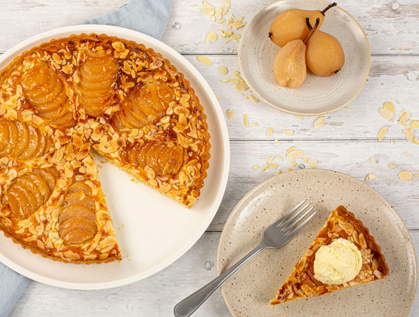 Pear and Almond Tart