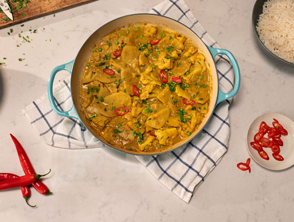 Potato and Cauliflower Curry