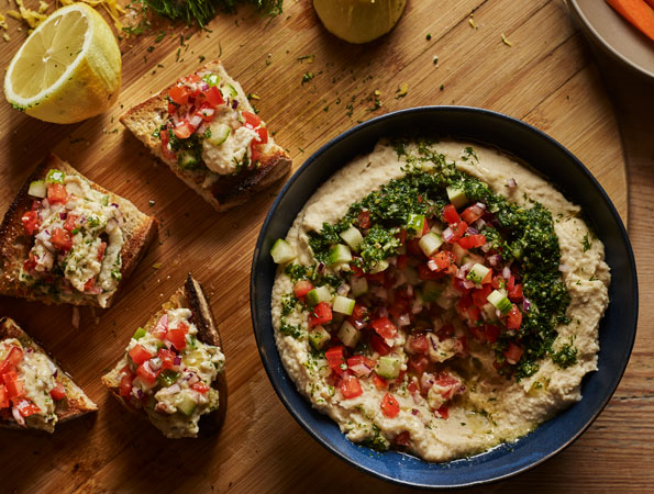 Greek-Style White Bean Dip