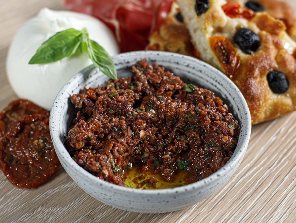 Olive and Sun-Dried Tomato Tapenade