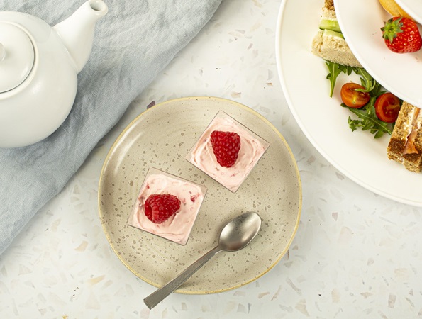 Mini Raspberry Cheesecakes