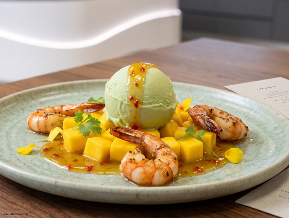 Avocado Mango Chili Gelato