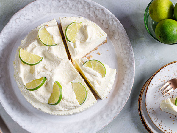 Coconut and Lime Cheesecake