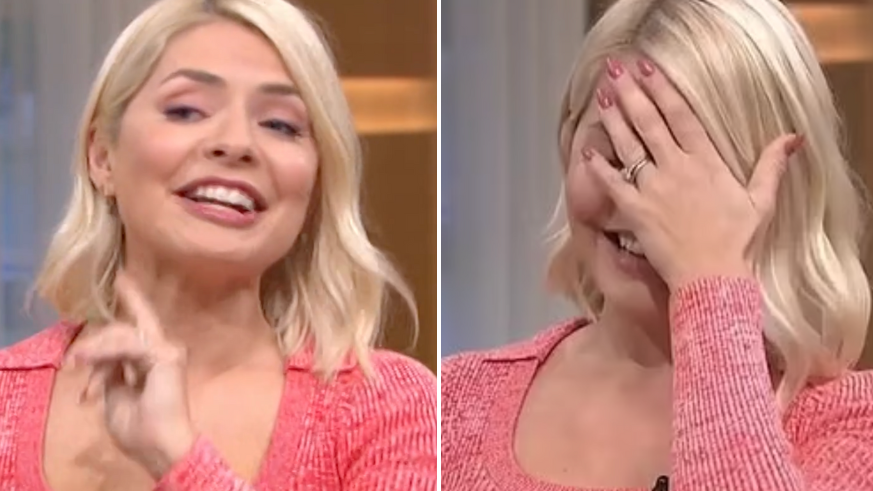 This Morning s Holly Willoughby embarrassed as she makes awkward  