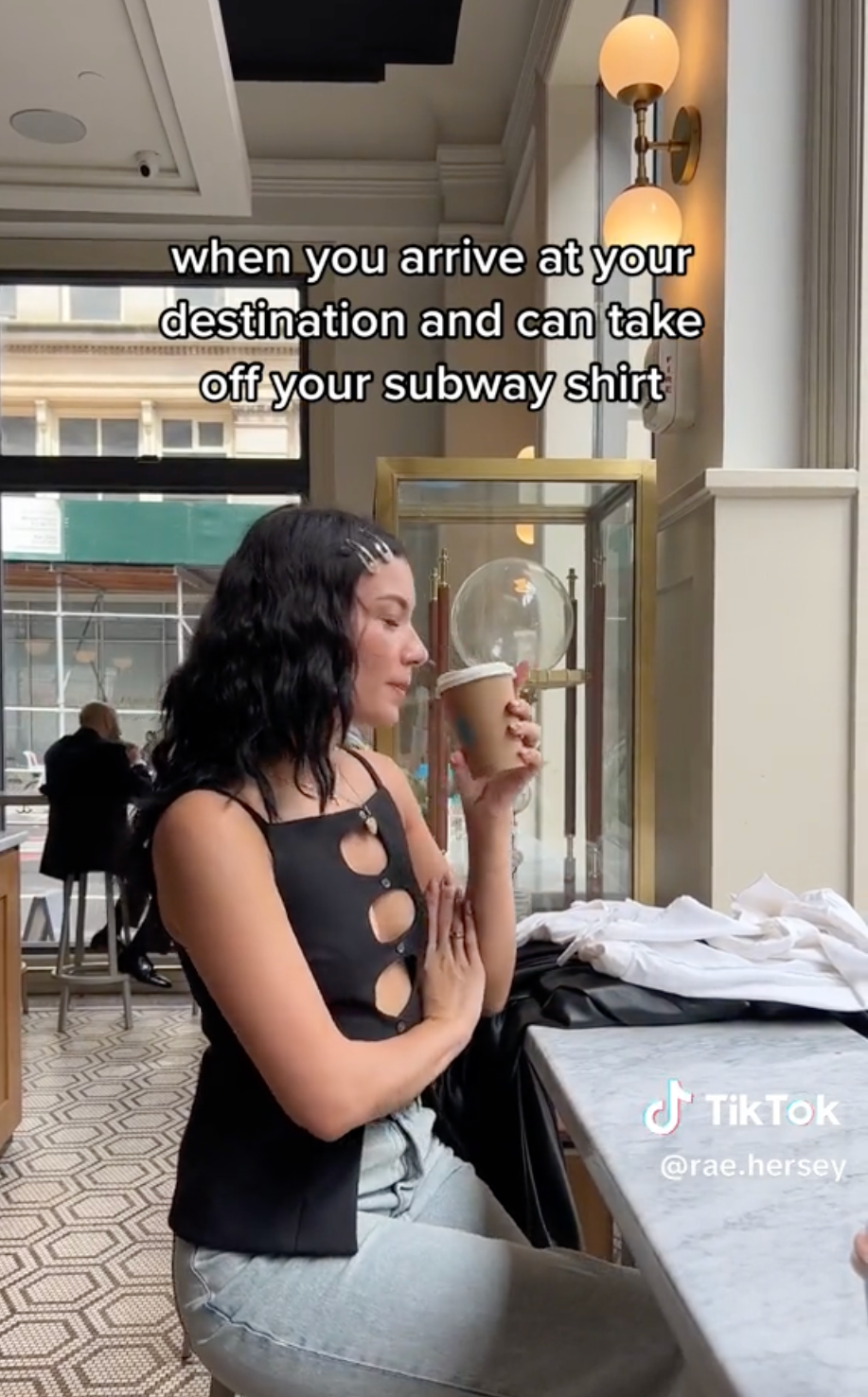 The women wearing 'subway T-shirts' over outfits to avoid creepy stares, Fashion