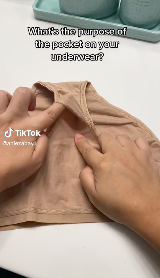 The Real Reason Why Women's Underwear Has A Pocket