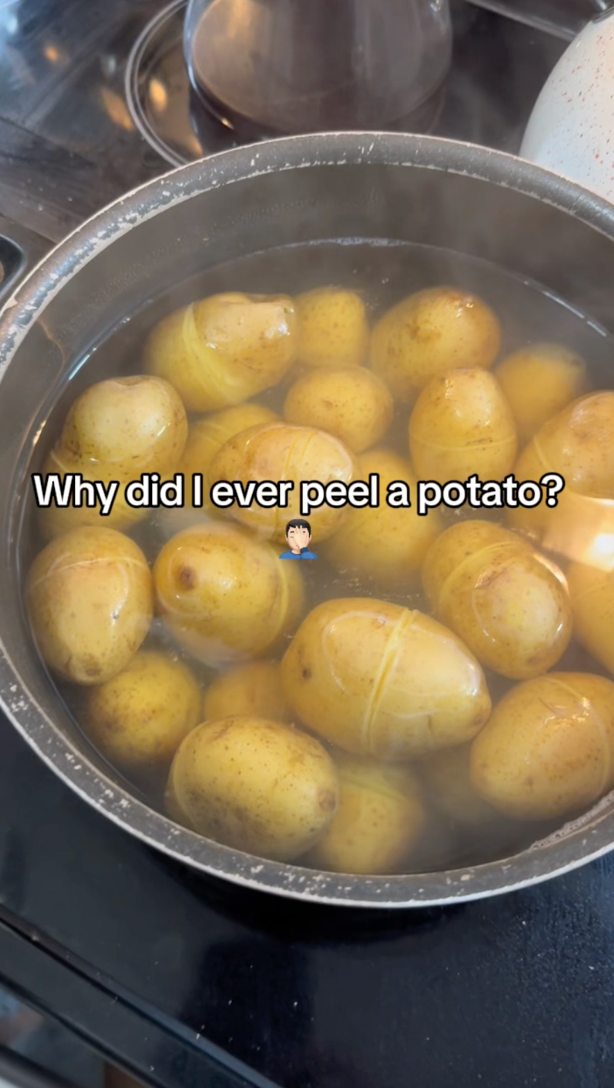 This Viral Potato Peeling Hack Could Save You So Much Time—If You