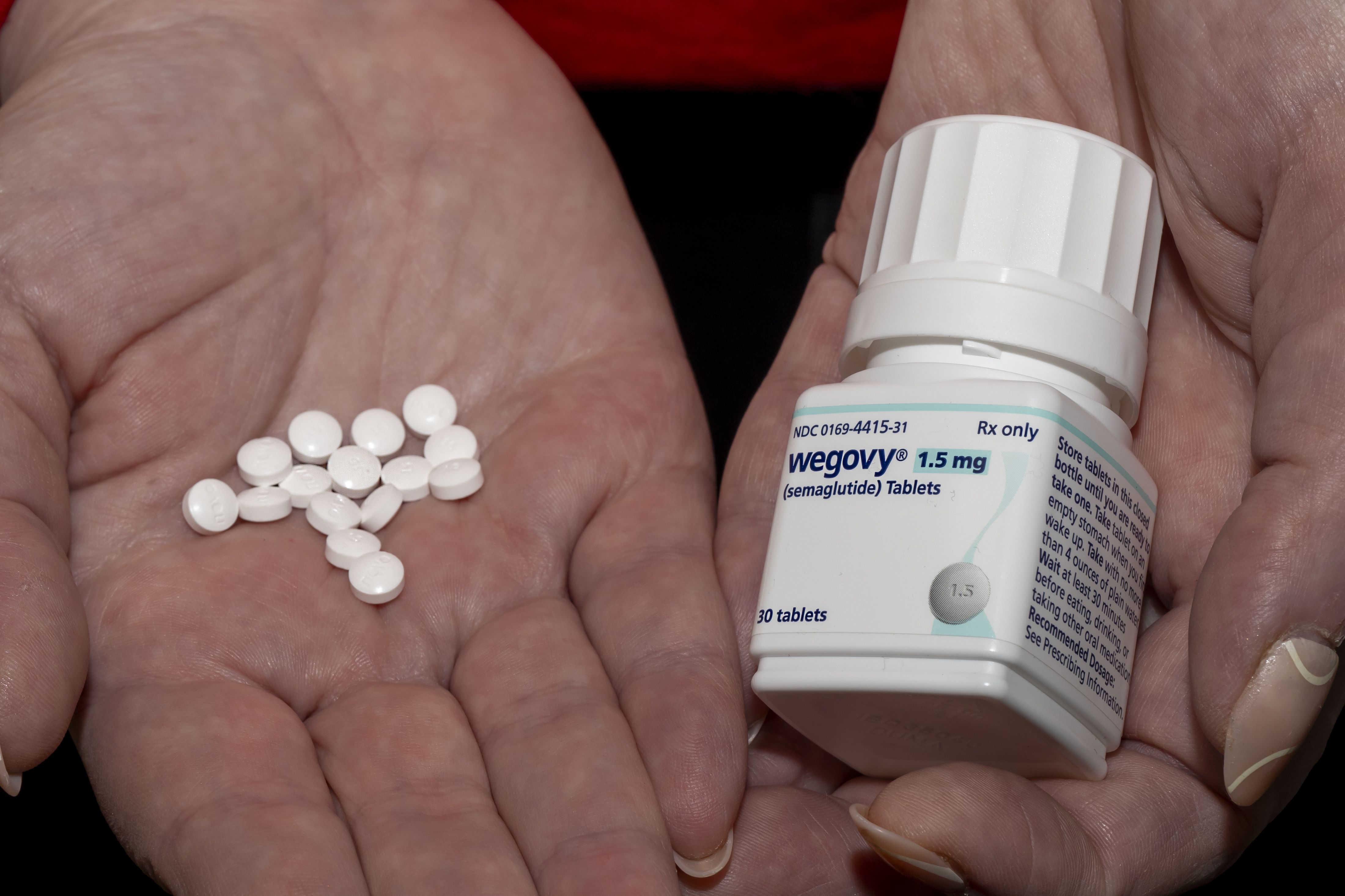 tirzepatide and oxycodone Wegovy weight loss pill will now be available in UK