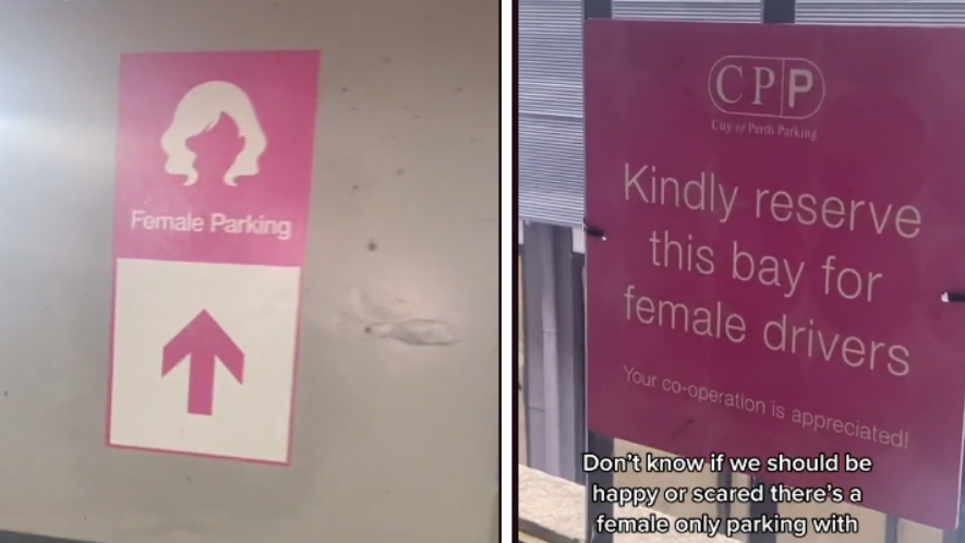 People Are Divided Over This 'Women's Only' Car Park - Vimarsana News