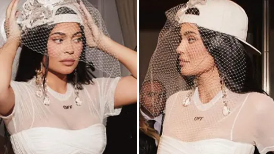 Kylie Jenner Hits Met Gala 2022 In Wedding Dress As Tribute To