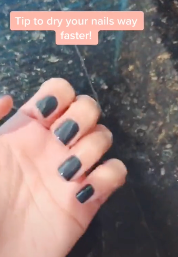 Simple Hack Dries Nails In 30 Seconds