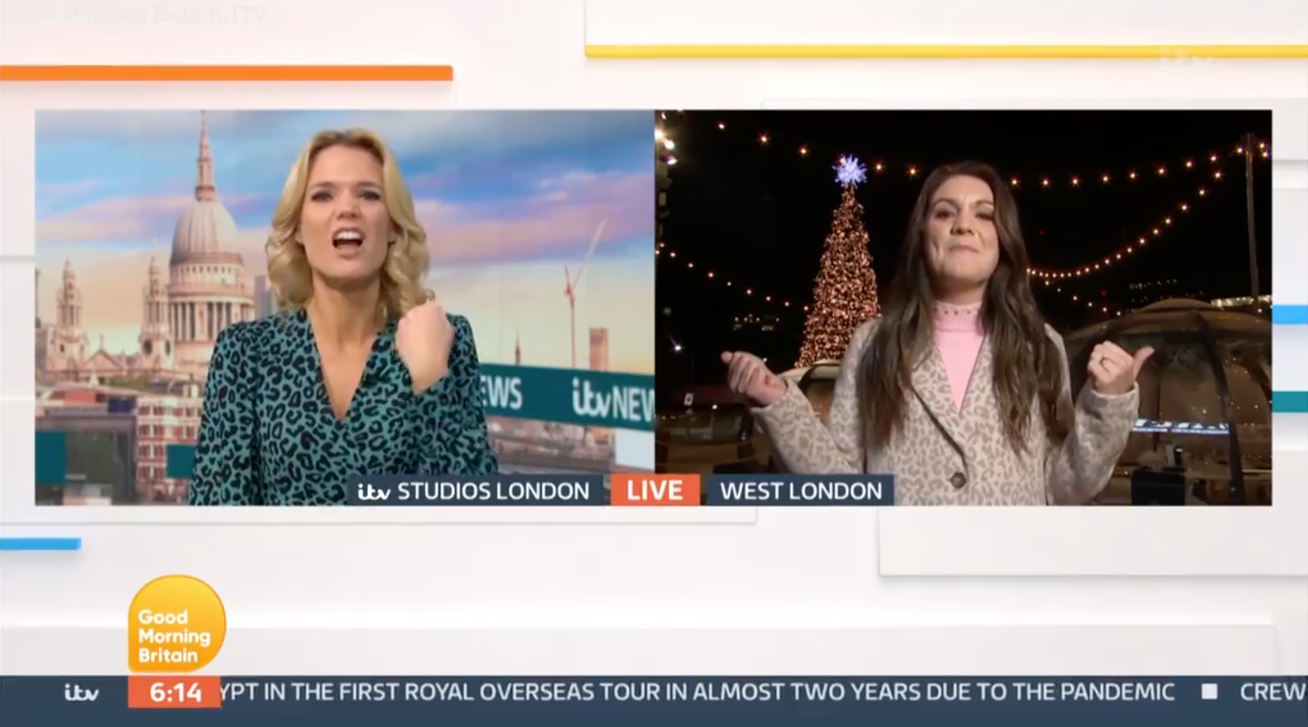 EastEnders star Ross Kemp looks unrecognisable on Good Morning Britain with  full head of hair