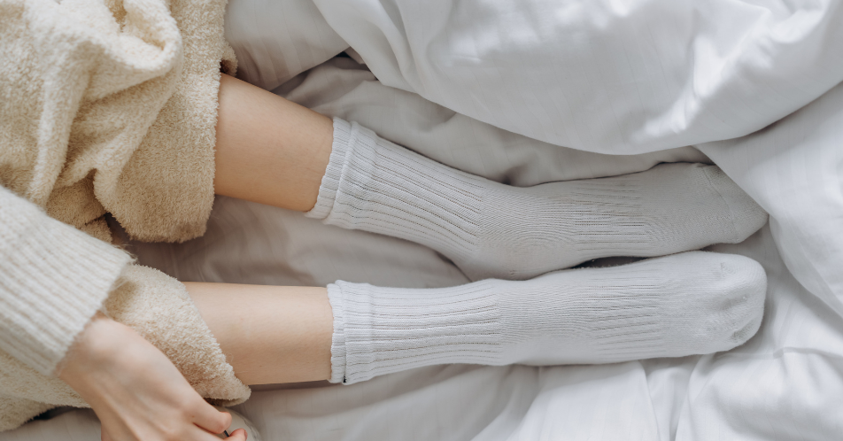 Sleep expert explains why you should always wear socks to bed