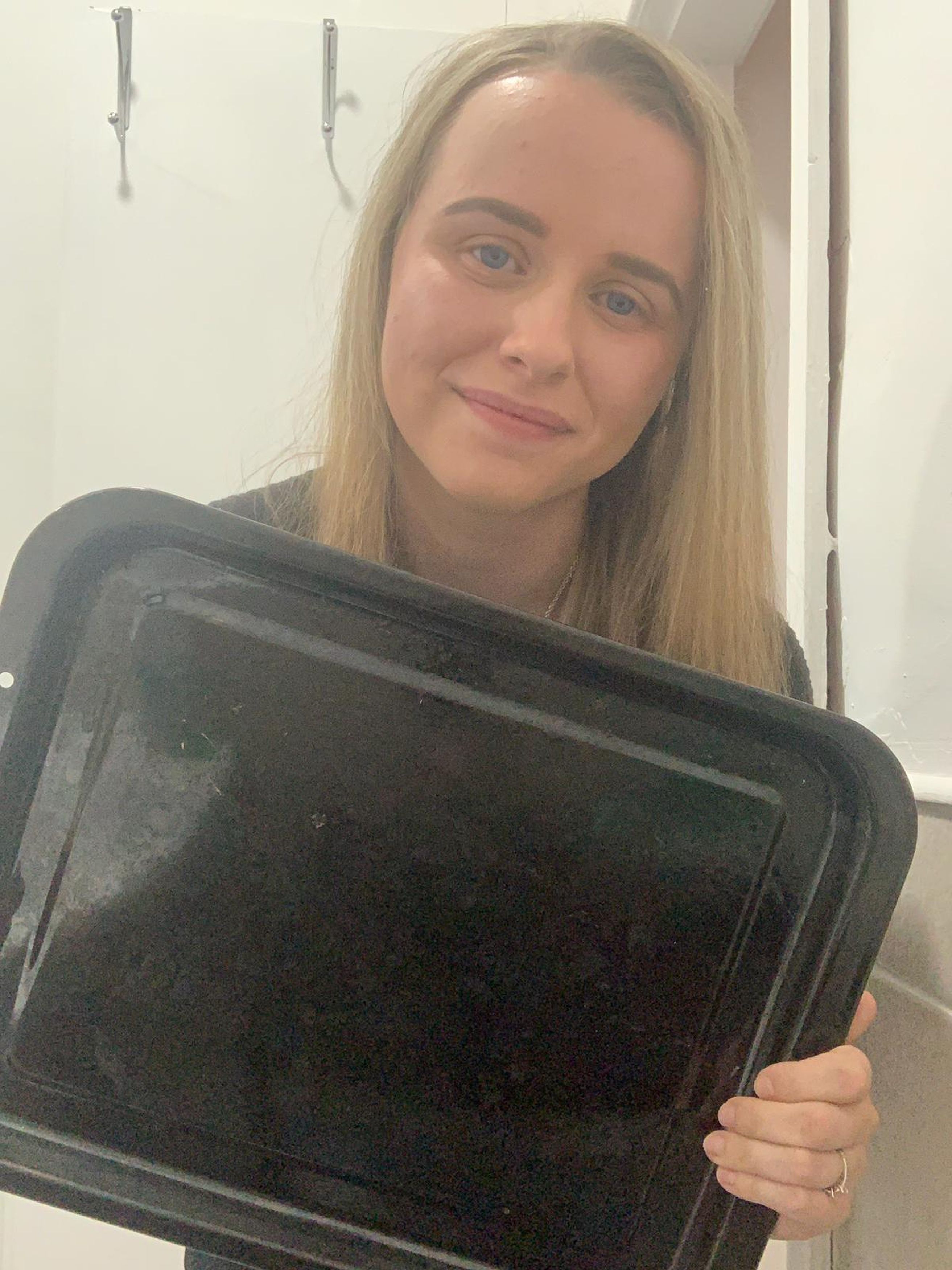 Woman thought she bought baking tray - but realised it was plastic