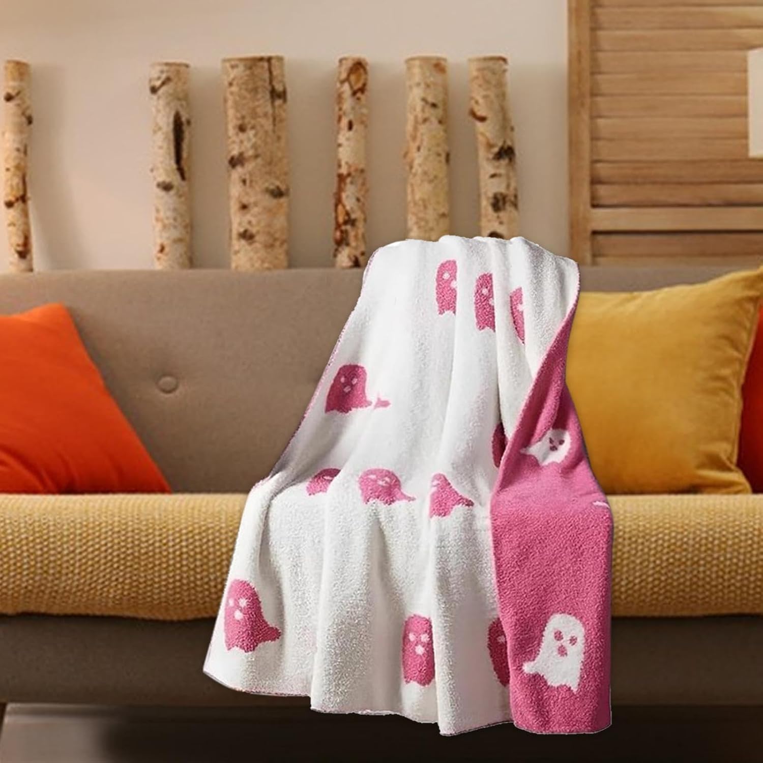 Viral Tan Ghost Throw offers