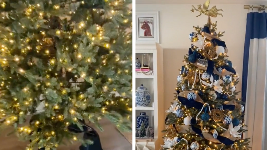 I'm a bargain hunter and my £1 B&M hack makes your Christmas tree