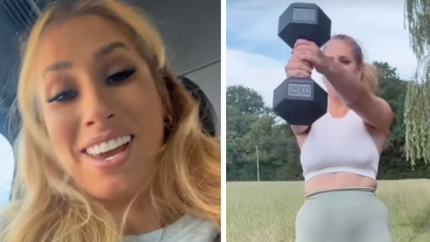 Loose Women's Stacey Solomon left mortified after spotting her 'camel toe'  out in full force on Instagram
