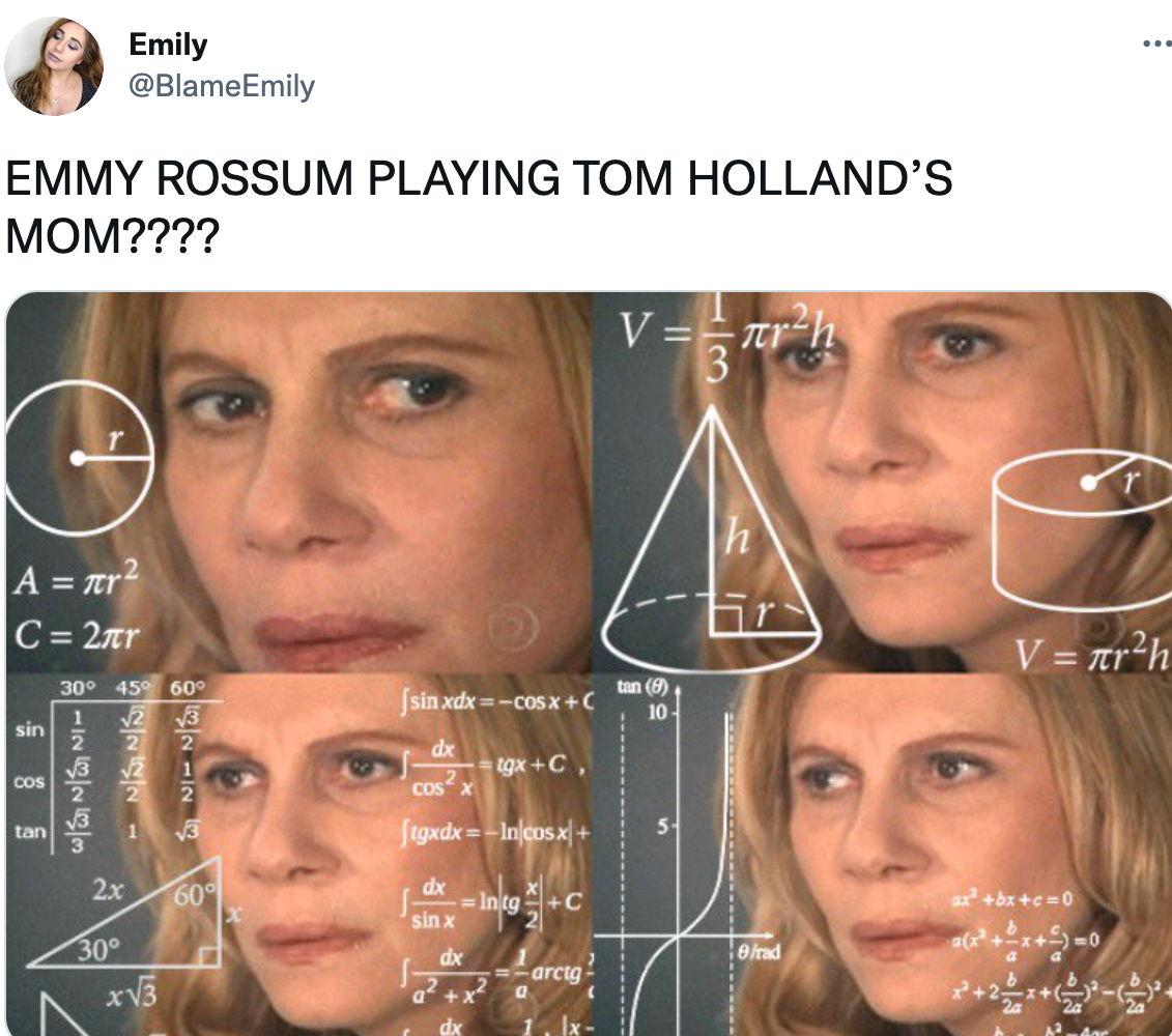 Emmy Rossum Talks Playing Tom Holland's Mom Despite 10 Year Age Gap