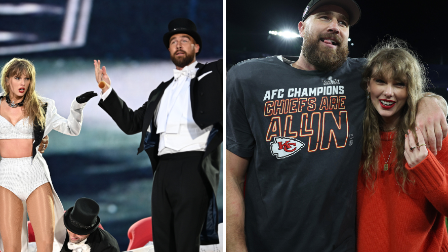 Travis Kelce hits back at fake Taylor Swift relationship contract with ' breakup date' on - Celebrity - Tyla