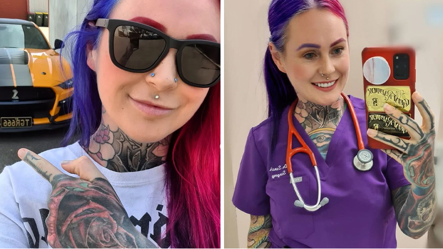 World's most tattooed doctor, 30, reveals how she's kicked out of  restaurants and ignored in stores due to heavily-inked body | The Sun