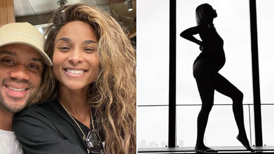 Ciara Is Pregnant With Her Third Child, her Second with Russell