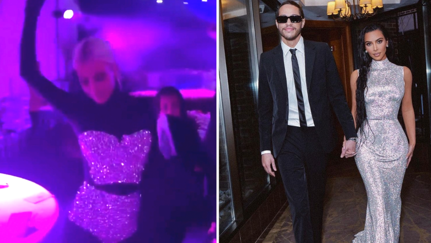 Kim Kardashian's Sweet Tribute To Pete Davidson At Kourtney's Wedding - Vimarsana News