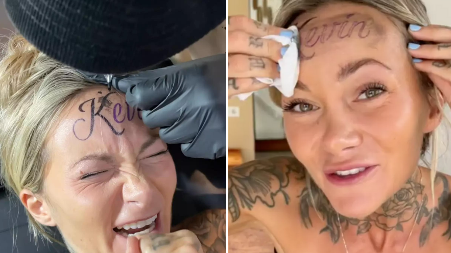 Bhad Bhabie and Boyfriend Tattoo Each Other's Names On Their Bodies