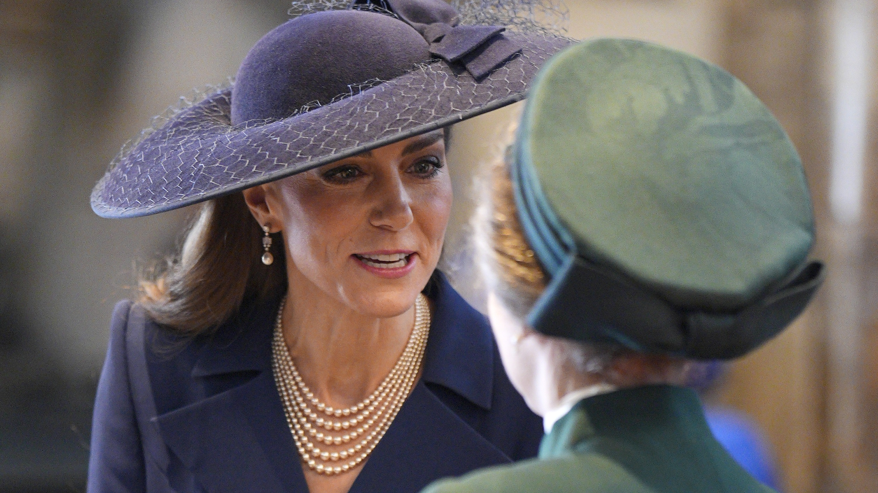 Princess Anne refuses to kiss Kate Middleton during awkward greeting -  here's why