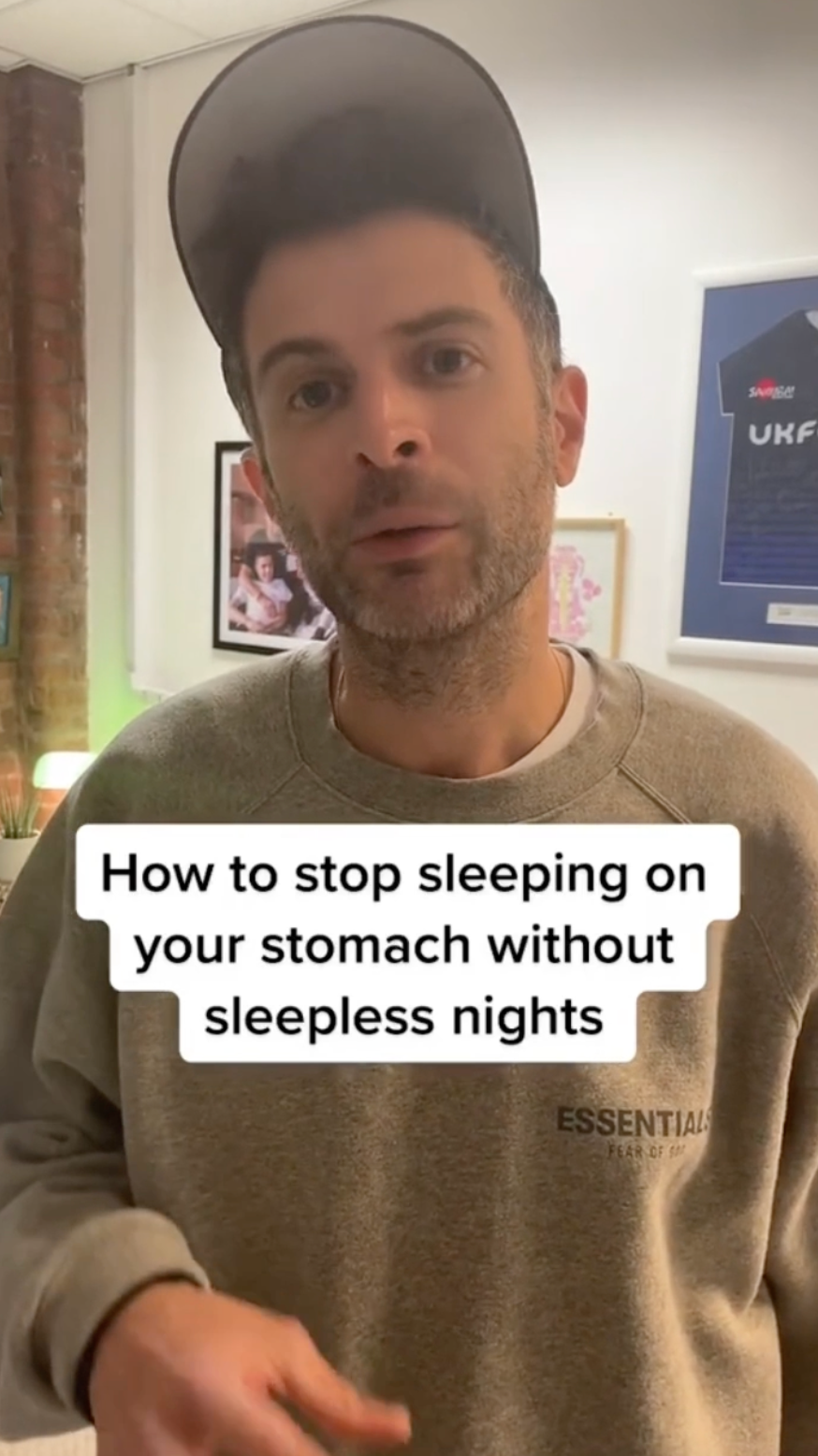Expert explains why you should never sleep on your front