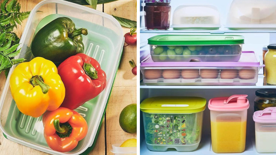 Do you know Tupperware bowls can keep tomatoes in the fridge for well over  2 months, still fresh and firm??…